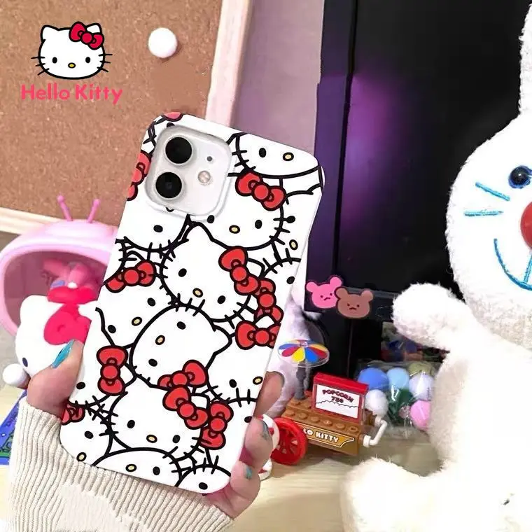 

Hello Kitty Case for IPhone 13/13Pro/13Promax/13min/X/XR/XS/XSMAX/11/12Pro/12mini Cute Phone Case Cover