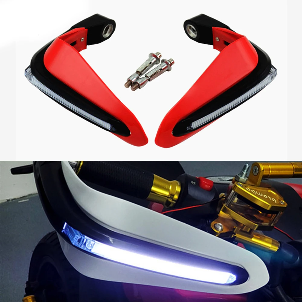 Мотоциклетная защита рук руля светильник для goldwing gl1800 bandit 650 tiger 800 honda varadero