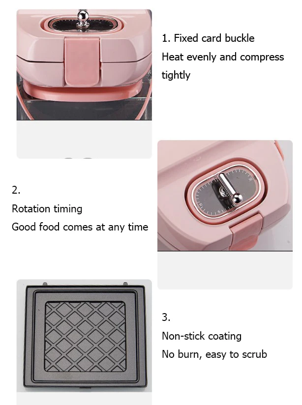 Электрический аппарат для приготовления вафель сэндвичей пузырьков яиц Пирогов