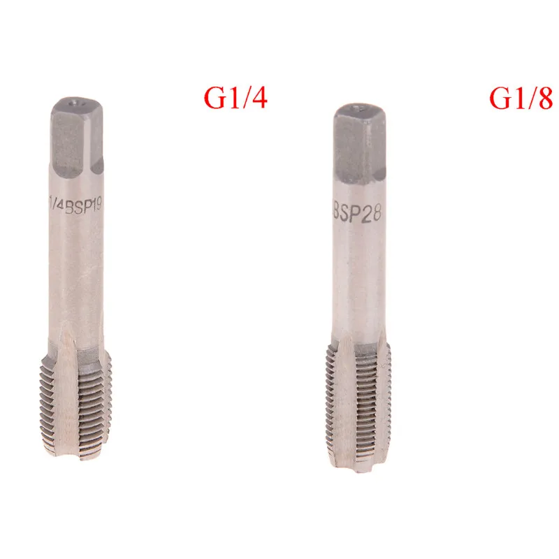 1 шт. G1/8 1/4 HSS конический трубный кран NPT металлический винт Резьбонарезной