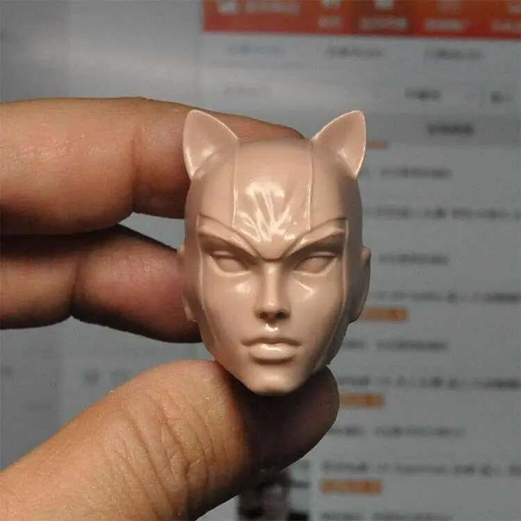 

1:6 Unpainted Female Comics Version Head Sculpt For 12" Female PH TBL Figure Body Toys