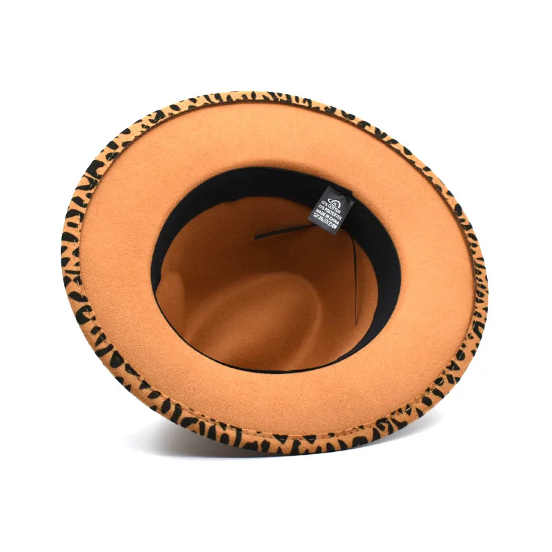 Шляпа Федора для женщин модная Панама с плоскими широкими полями шерстяная