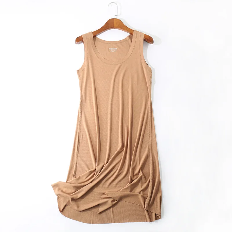 Женское летнее платье без рукавов с круглым вырезом 8 цветов | Женская одежда
