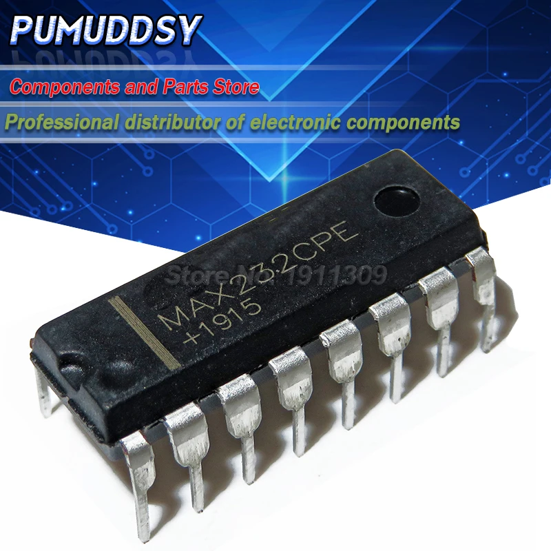 10 шт. MAX232CPE MAX 232 CPE IC интегральная схема MAX232 | Электронные компоненты и