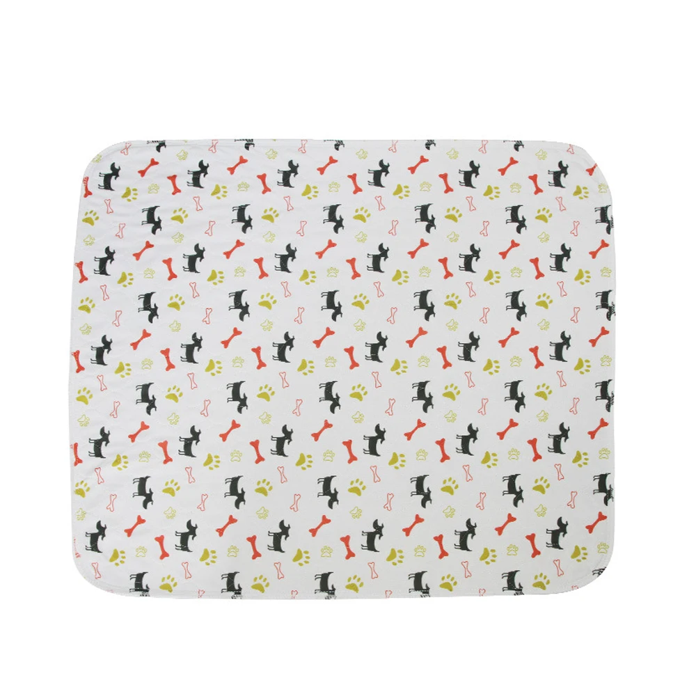 Подгузники для домашних животных, коврик с мультяшным принтом, подгузники, водонепроницаемый многоразовый подгузник для собак, впитывающие пеленки, тренировочные подгузники для животных