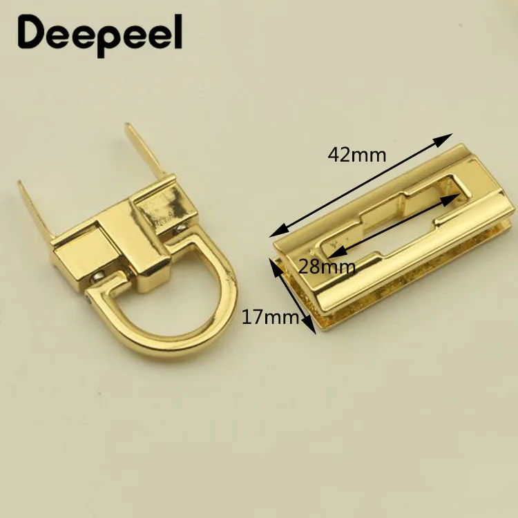 2/4 шт. женские металлические застежки для сумок 42 мм|Детали и аксессуары сумок| |