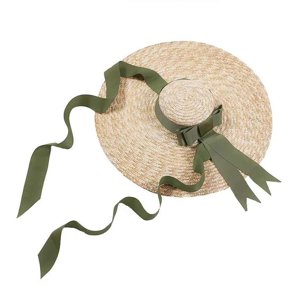 Повседневная Защита от УФ лучей модная женская пляжная летняя соломенная шляпа