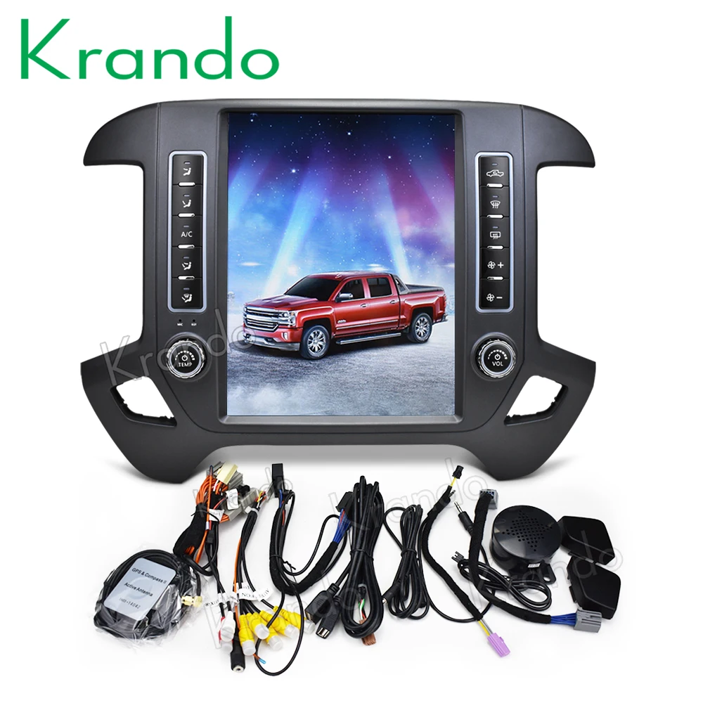 

Krando Android 9,0 12,1 Chevrolet Silverado GMC Sierra 2014-2018, , , BT