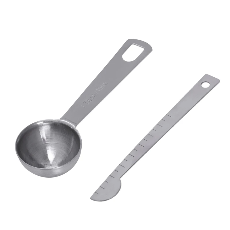 Измерительный нержавеющая сталь для ложек мерные ложки набор из 6 Чайная ложка