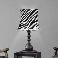 cute zebra print modern cloth lamp covers for table lamps desk lamp washable lampshade floor lamps lamp shade light cover