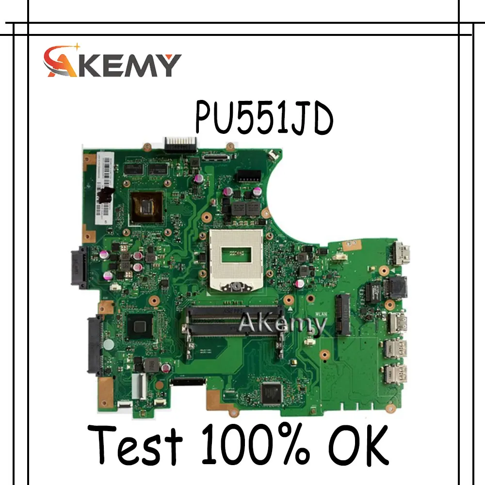 Akemy PU551JA материнская плата подходит для For Asus PU551JD PU551J PU551 ноутбука оригинальная
