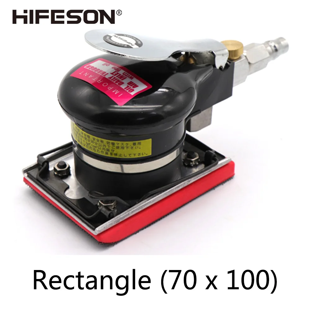 HIFESON rectangular 70 * 100 pneumatic tools high efficiency polishing machine grinding wooden floor