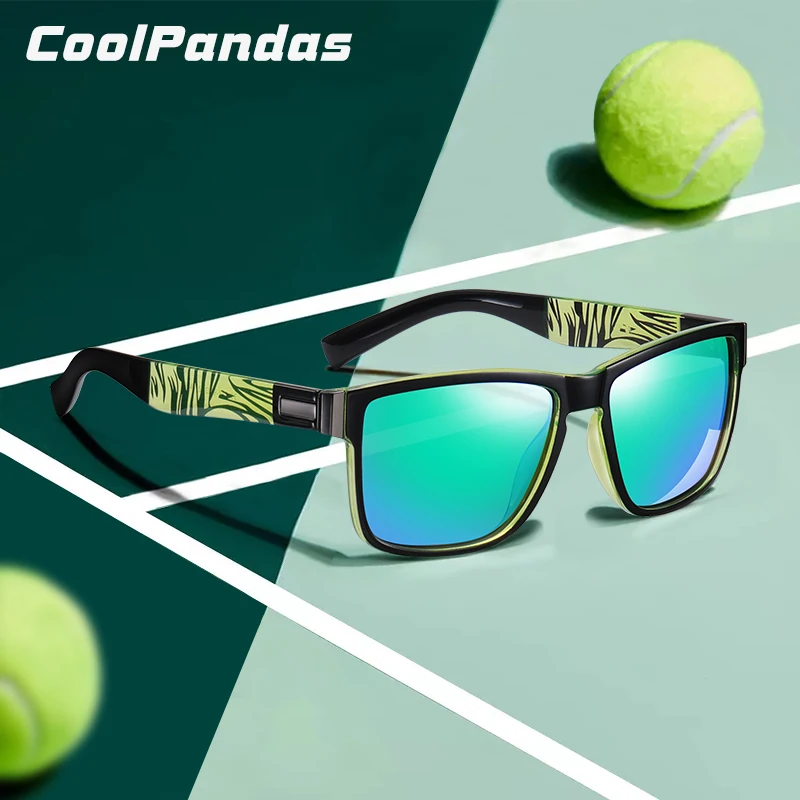 

CoolPandas Polarized Coating Lens Designer Square Sunglasses Men Women Mirror Sun Glasses Sport Timeless Shades lentes de sol