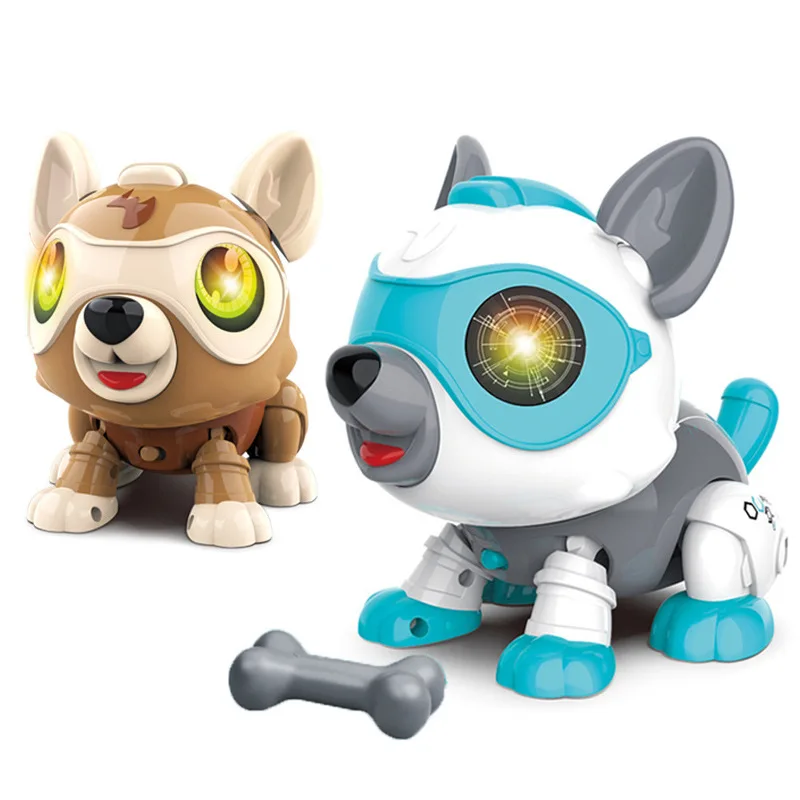 Electric Voice Control Touch Sensitive Robot Dog Electronic Walking Will Call Children Intelligent Simulation Toy | Игрушки и хобби