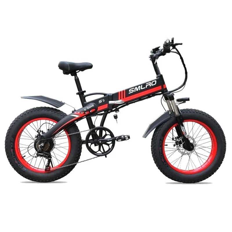 Online 48V 1000W Motor 10AH Lithium-Batterie Fett E-Bike 20 Zoll Fett Reifen Elektrische Fahrrad Elektrische Fahrrad Freies Verschiffen