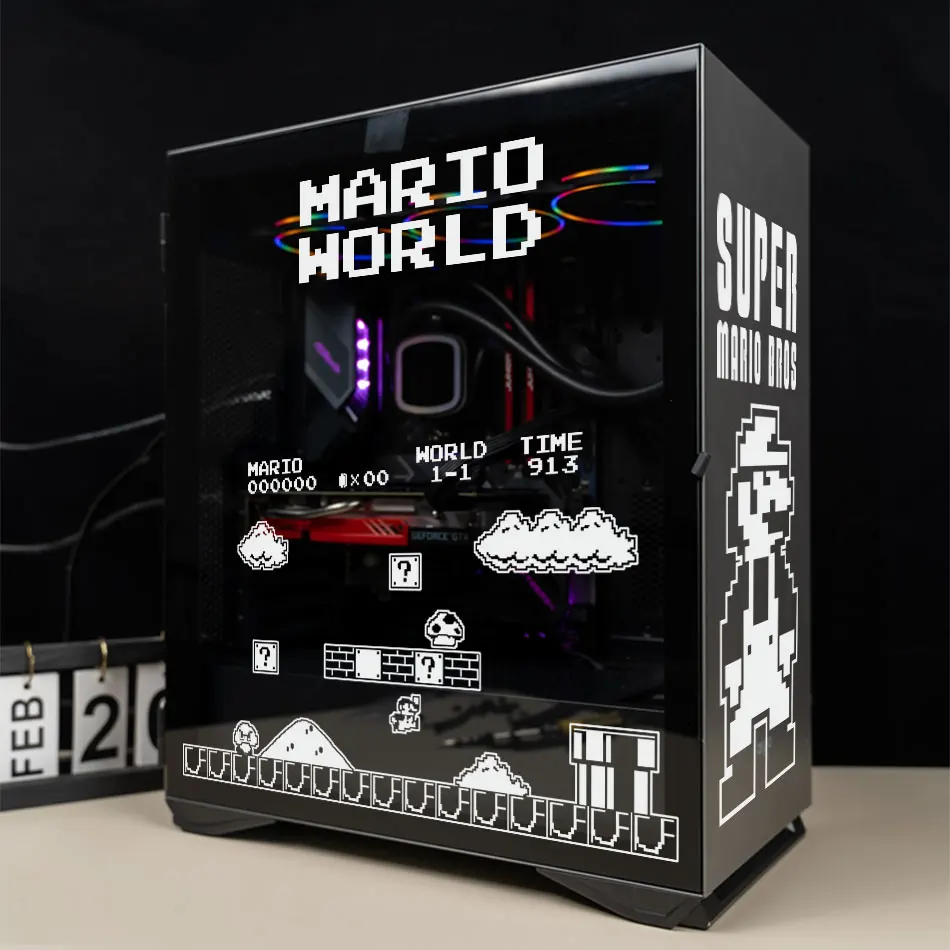 Игровые наклейки для чехла Марио | Дом и сад