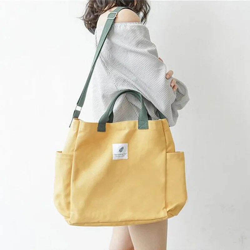 

Canvas Shoulder Bag Zipper Luxury Women Bags Designer Women Messenger Bag Female Simple Handbag Letter Printing tote 896