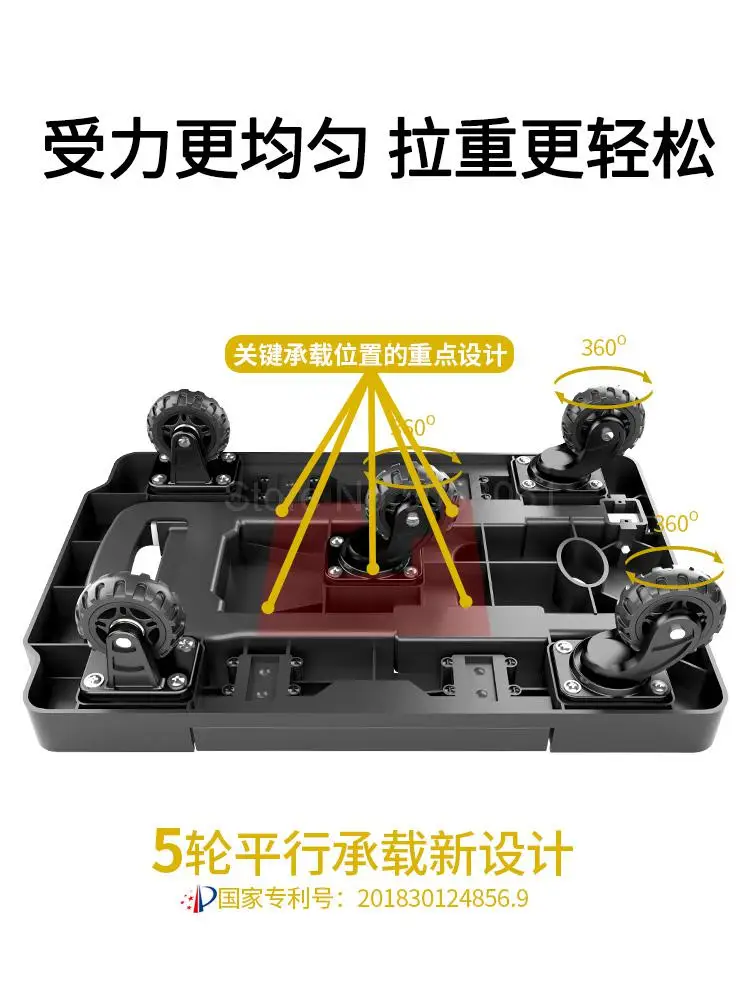 Тележка для покупок грузовик тележка строительной площадки Складная