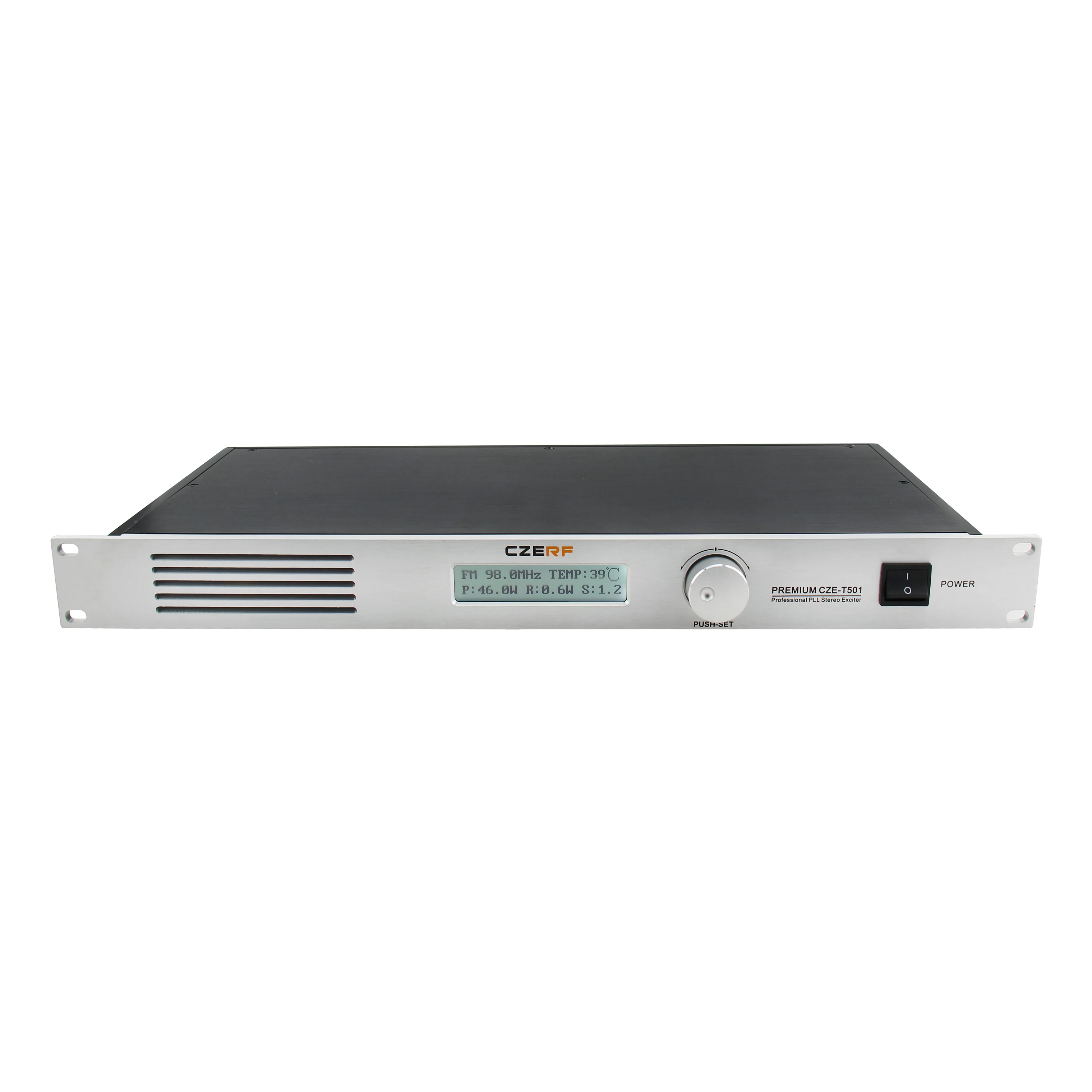 Профессиональный CZE-T501 0-50 Вт регулируемый FM стерео передатчик hdmi прямая