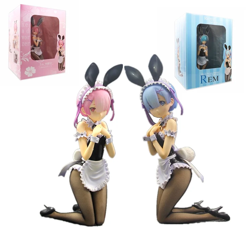 Большой размер 29 см Re: жизнь в другом мире от Zero Rem Ram Bunny девушка сексуальная аниме