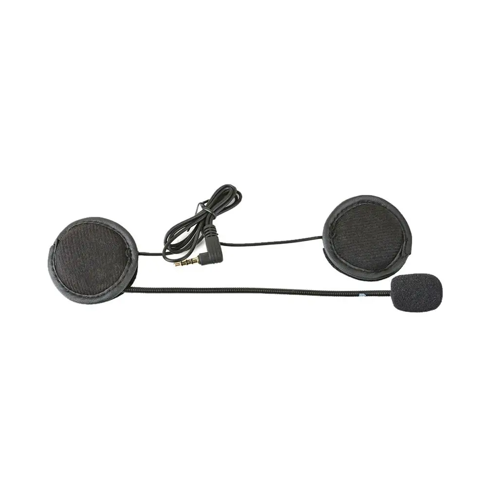 

VODOOL Motorcycle Bluetooth Helmet Intercom Accessories 3.5mm Jack Plug Earphone Stereo Suit for V6 V4 Bluetooth Intercom