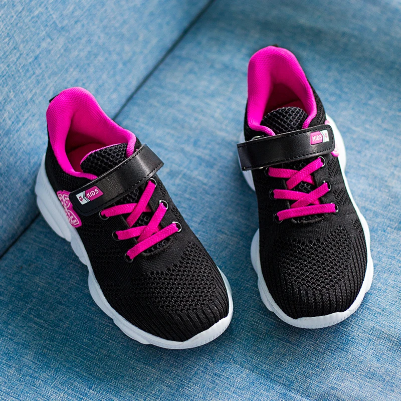 Кроссовки Детские сетчатые классические дышащие для бега школьная спортивная