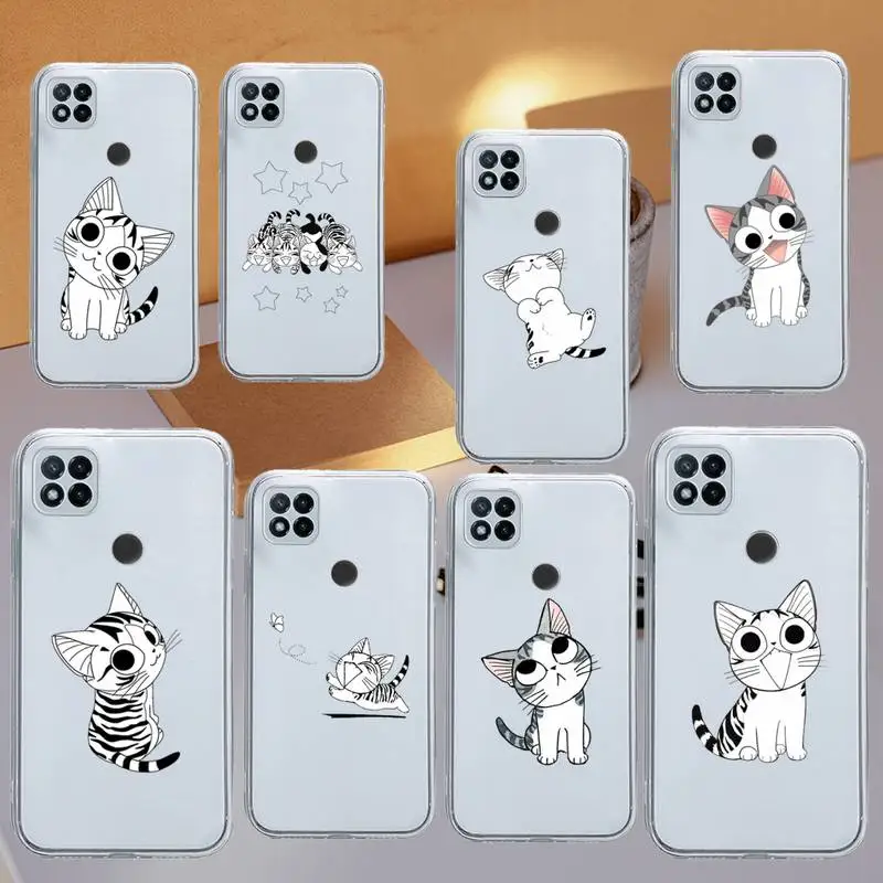 

dessin chi une vie de chat pattern Phone Case Transparent for Xiaomi redmi note 8 9 10 11 t lite pro ultra mix 4 k40