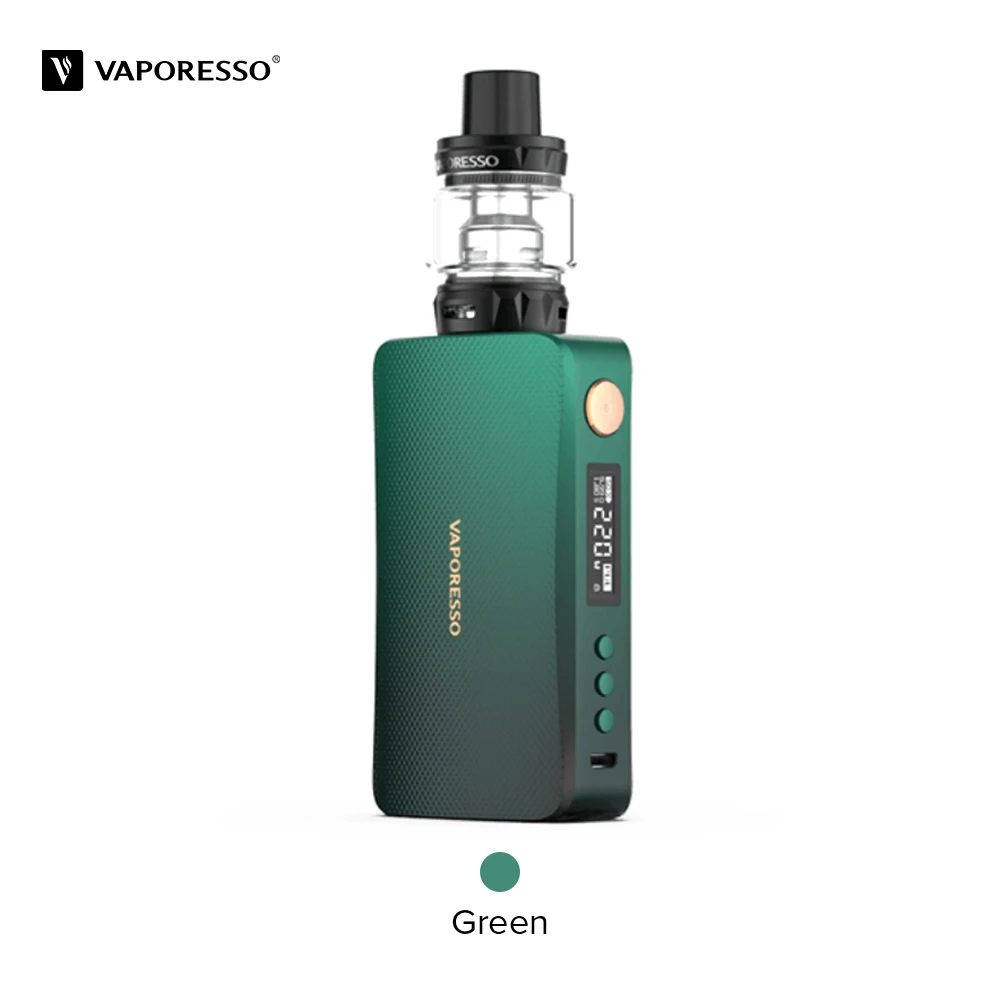 Зеленый Vaporesso GEN с SKRR-S баком Vape с 8 мл электронная сигарета бак QF Полоса катушка QF сетка катушка VS Vaporesso люкс-с - Цвет: Зеленый