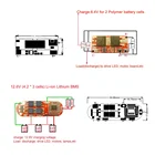 BMS 1S 2S 10A 3S 4S 5S 25A BMS 18650 Li-Ion Lipo литиевая батарея Защитная печатная плата модуль PCB PCM 18650 Lipo BMS зарядное устройство