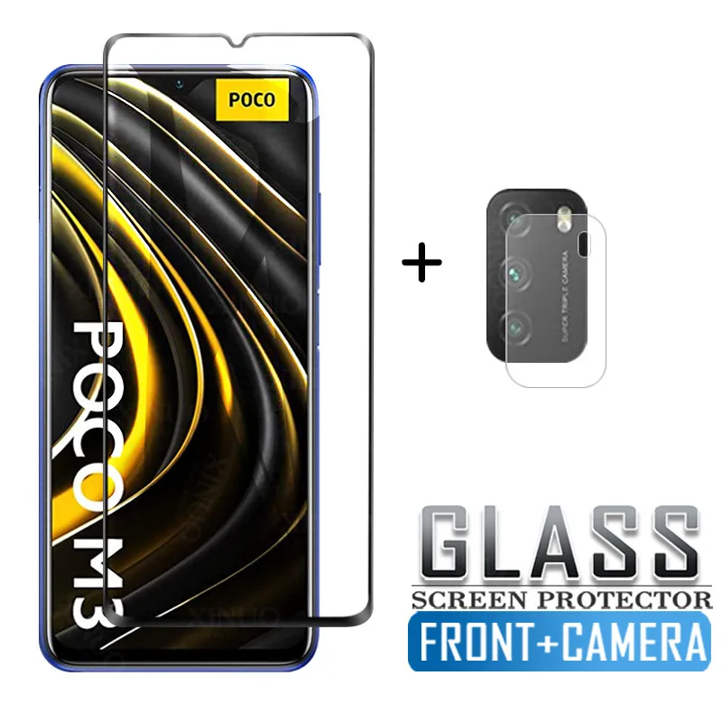 

Закаленное стекло для Xiaomi POCO M3, защита экрана камеры xiaomi POCO M3 M 3 POCOM 3, защитная пленка 6,53 дюйма