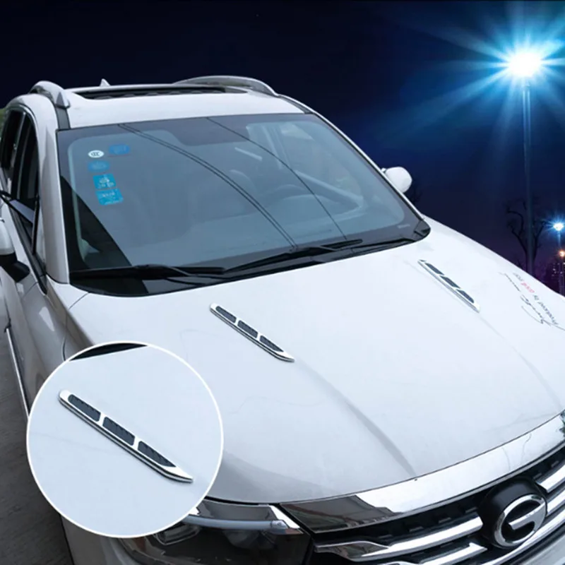 2 шт. автомобильный Стайлинг автомобиля капот украшения авто аксессуары для Jaguar XF