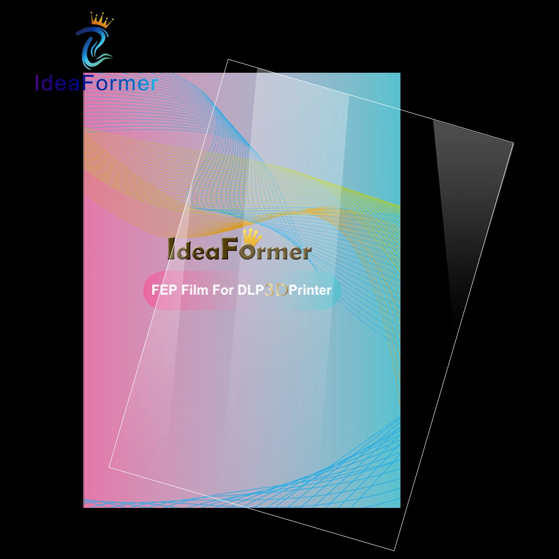 Светильник для отверждения DLP пленка 140x200 мм LCD SLA Смола УФ гладкая поверхность Fep