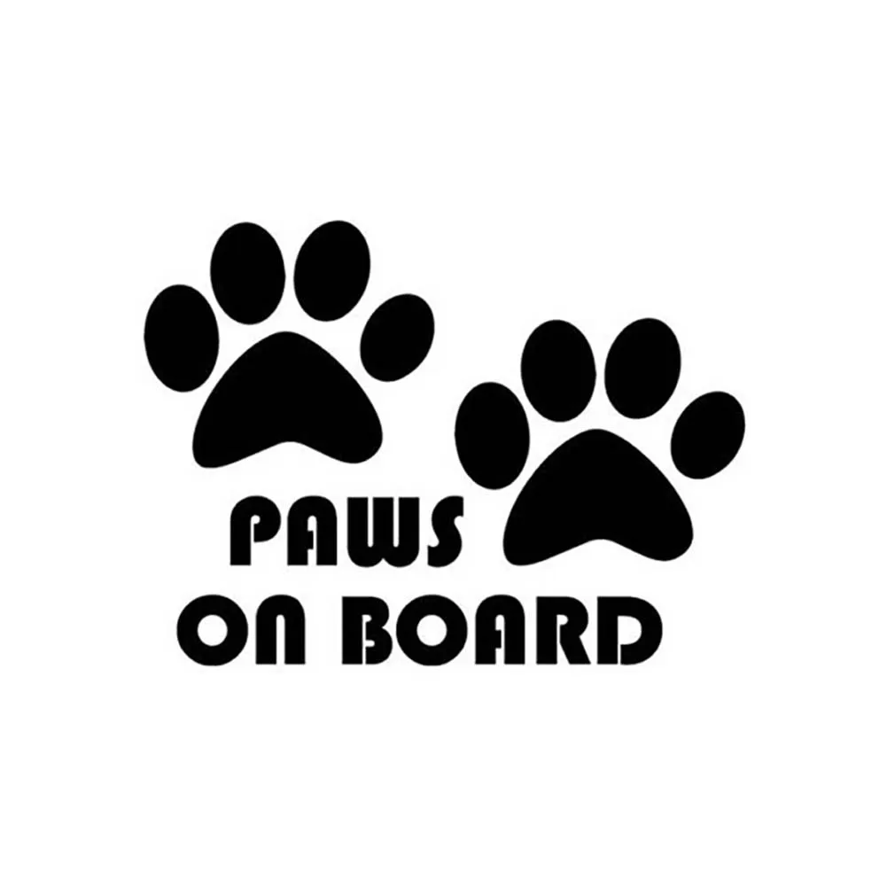 

Cute Dog Paw Reflective Car Truck Vehicle Body Window Decals Sticker Decoration