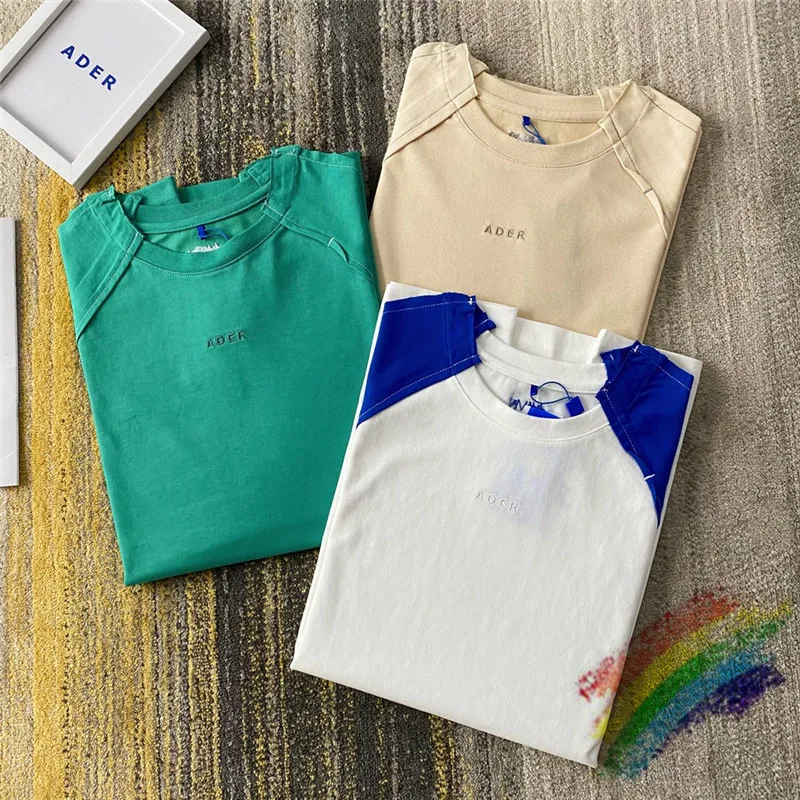 

Футболка лоскутного шитья с надписью «Уничтожение ошибки» для мужчин и женщин, 1:1, топы с вышивкой наилучшего качества