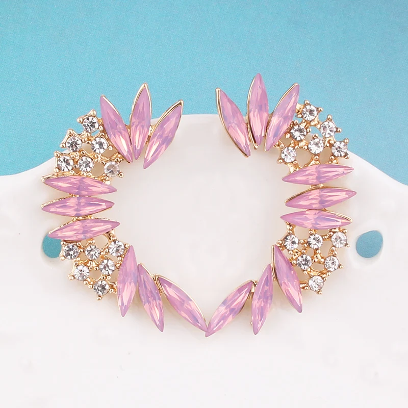 Женские серьги-гвоздики с кристаллами LUBOV вечерние серьги крыльями для девушек