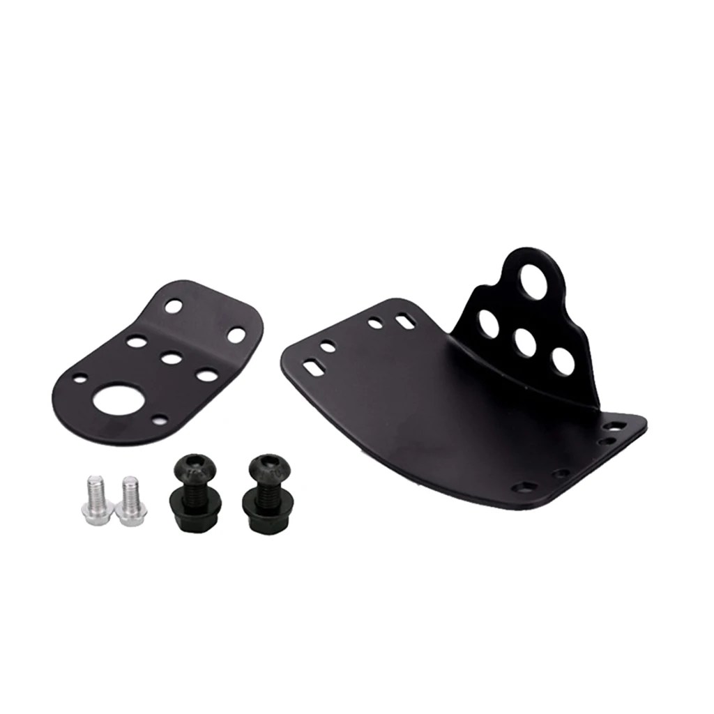 Боковое крепление номерного знака лампы кронштейн Комплект держатель для Harley