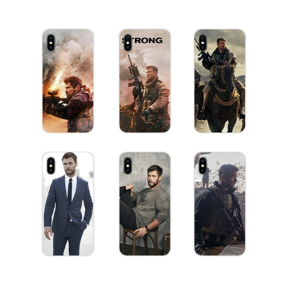 Chris hemsworth 12 сильный фильм для Samsung Galaxy J1 J2 J3 J4 J5 J6 J7 J8 плюс 2018 Prime 2015 2016 2017 чехлы