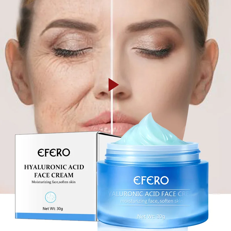 

EFERO Hyaluronic Acid Essence Serum Lifting Day Cream Face Cream Moisturizing Anti Aging Wrinkle Whitening Bright Face Cream