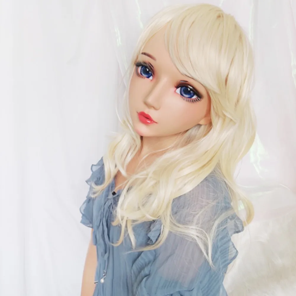 KnowU Kigurumi Перманентный макияж Аниме Кукла головной убор Crossdresser Косплей Crossdress BJD