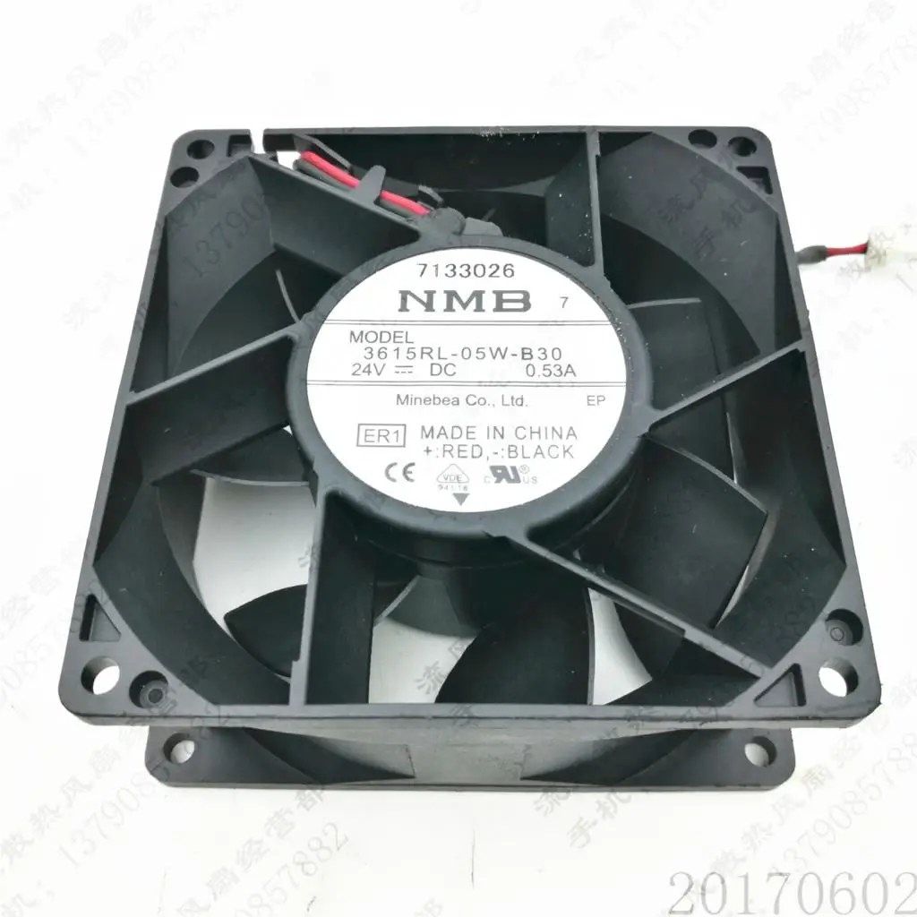 Вентилятор охлаждения конвертера 3615RL 05W B30 для NMB 9038 24V 0 53a 9 см|Кулеры и системы