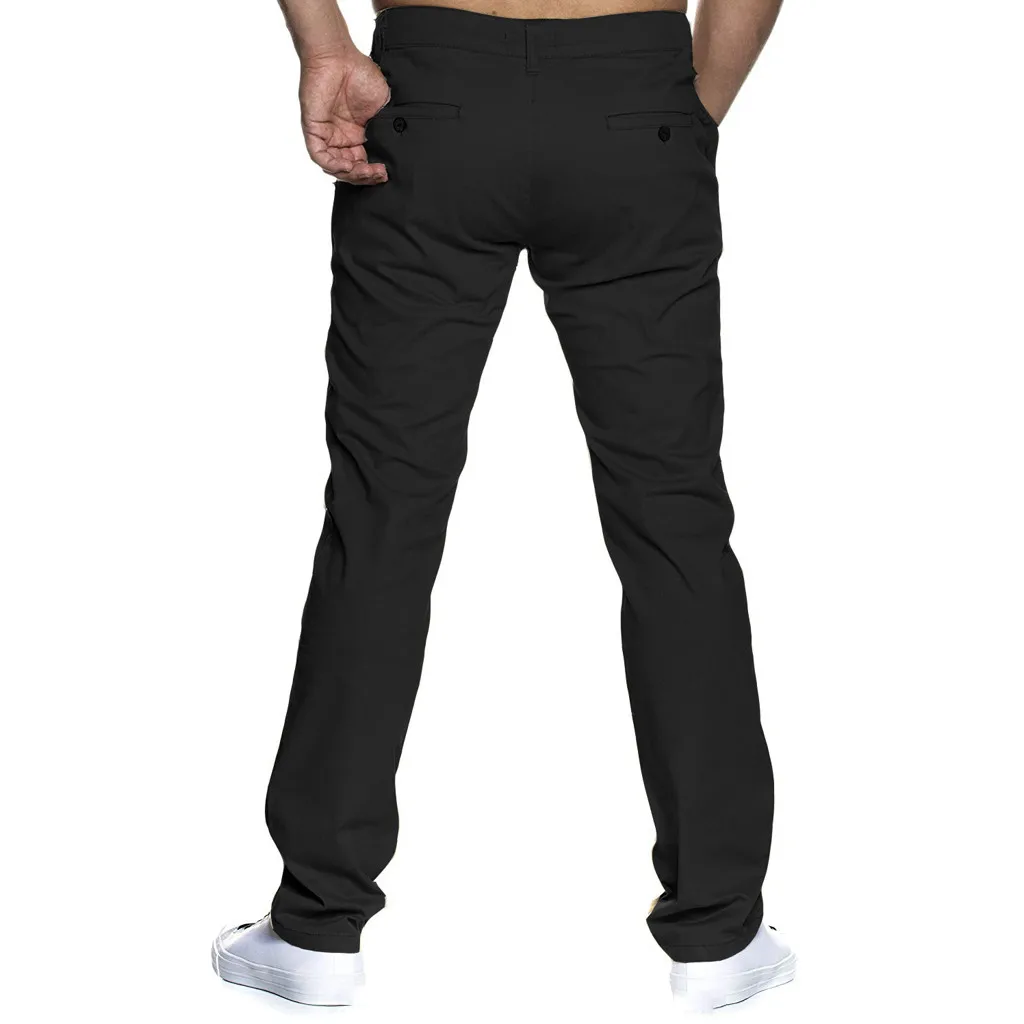 Мужские Длинные повседневные спортивные брюки облегающие клетчатые для бега