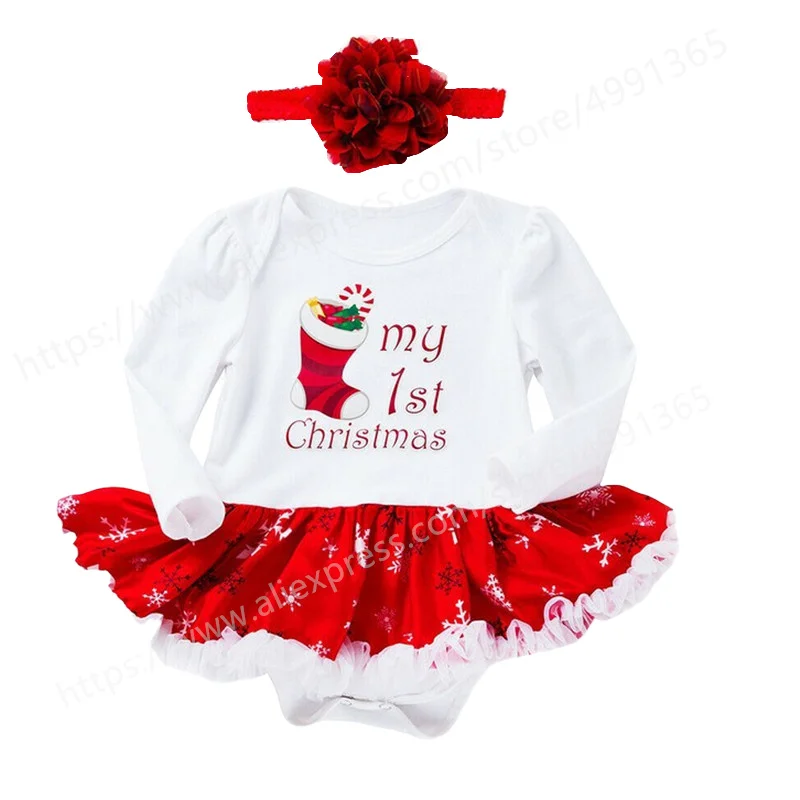 

Baby Girl First Christmas Outfits Baby Clothes Toddler Girl Baptism Gown Little Girls Dress Infant Baptism Clothing