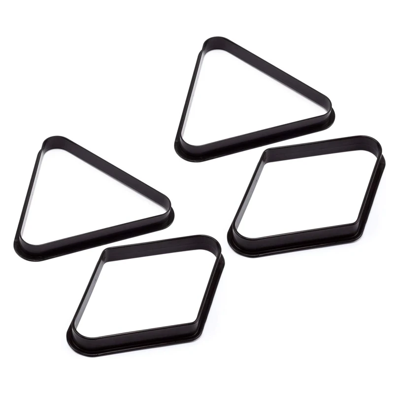 

4 шт., пластиковые стеллажи для бильярдных шаров, 8 шаров