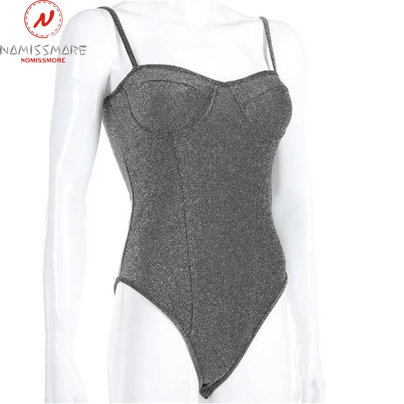 Женские уличные боди с открытой спиной летние Обтягивающие Комбинезоны из