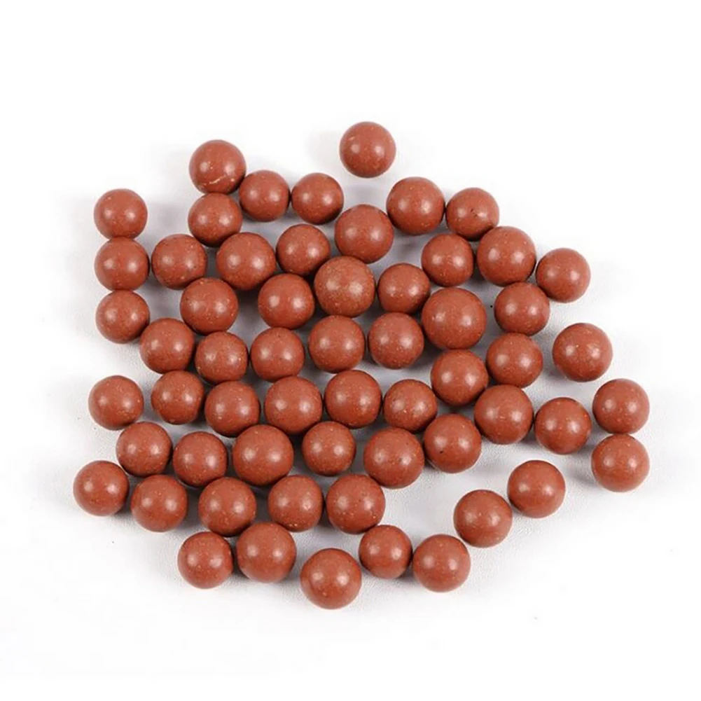 

Slingshot Ammo Slingshot Beads Bearing Mud Balls CS Wargame Balls Accessories Hunting Slingshot Beads(100 Mud Pills)