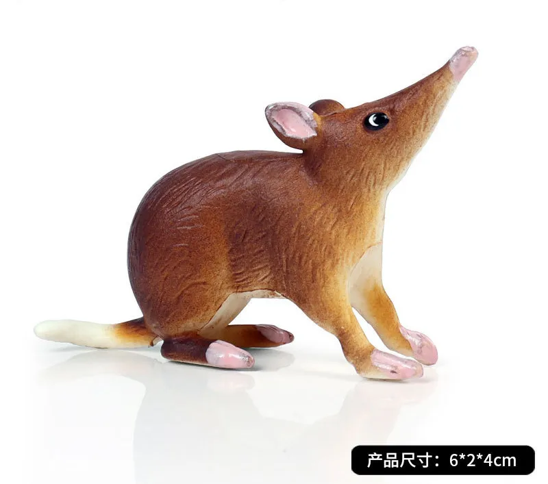 

Simulation Opossum Figure Forest Small Animal Model Toys Figures Collector Doll Educational Collection For Kids
