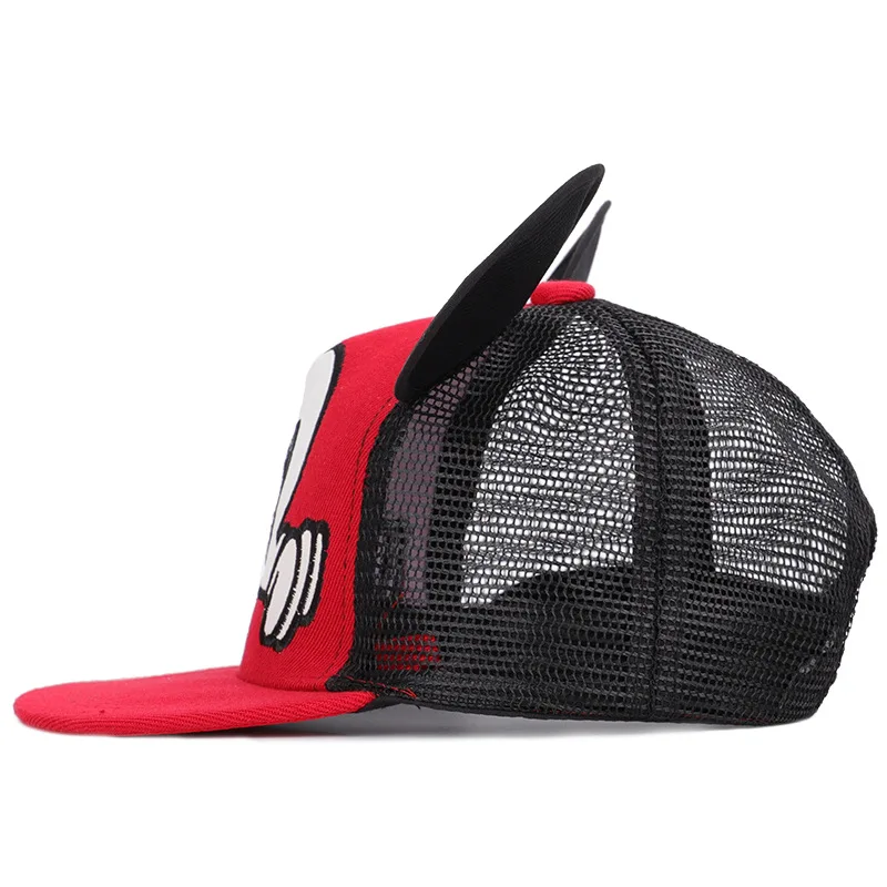 Модная шляпа для мальчиков и девочек с изображением Микки Минни повседневная