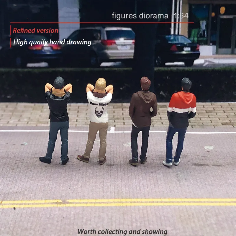 Модель для макросъемки с изображением персонажа из смолы в масштабе 1:64 | Игрушки