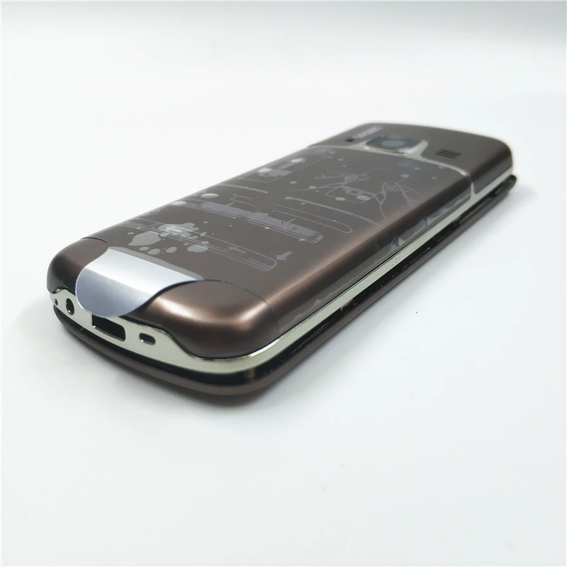 

Rear 6700 Front Middle Frame Back Cover Battery Door Case For Nokia 6700 6700C Classic Full Housing With English&Russia Keypad