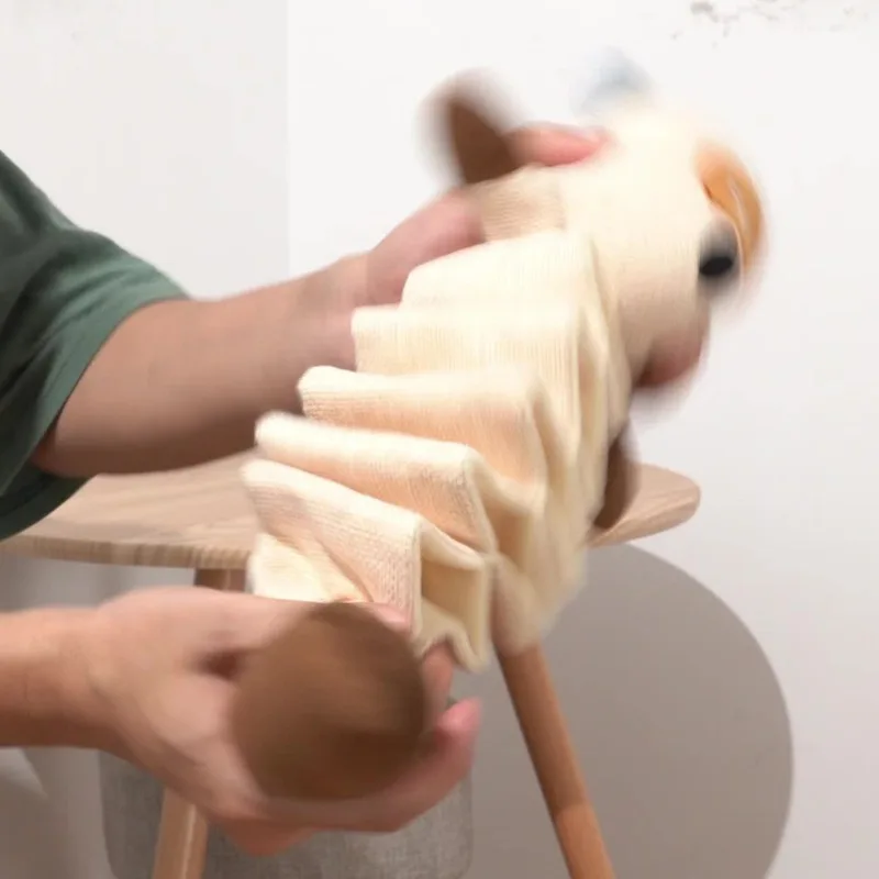 Симпатичные пищащие плюшевые игрушки для домашних животных в форме жевательная